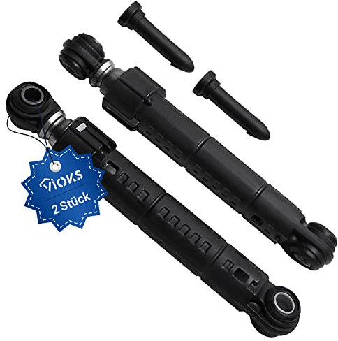 VIOKS 2x Stoßdämpfer Waschmaschine 90N Ersatz für Bosch Siеmens Neff 00448032 Quelle 02200590 Suspa Reibedämpfer - Vibrationsdämpfer Waschmaschine Avantixx Classix Extraklasse Logixx Maxx Siwamat