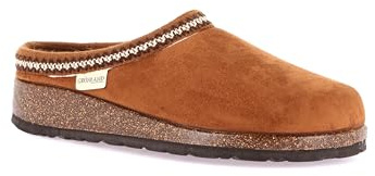Grunland Chaussons d'hiver avec broderie | Saba CB0800, cuir, 37 EU