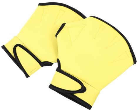 ibasenice Guantes De Natación Térmicos para Piscina Manoplas De Entrenamiento De Buceo Guantes De Agua Palas para Nadar