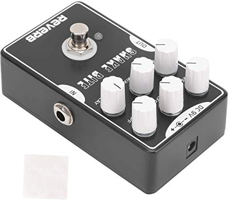 Mavaol Reverb Pedal Electric Guitar Reflector Effect Single Block Unit Aluminum Alloy Shell