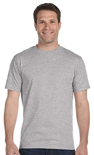 Hanes Big Men's Beefy-t Tall T-Shirt-d - Gray - XXXL