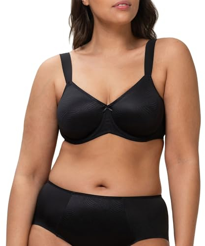 Triumph Essential Minimizer W X Minimizer bra Women's, Black, 38E