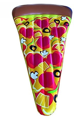 Materassino Gonfiabile Pizza cm 180 Mare Spiaggia Piscina