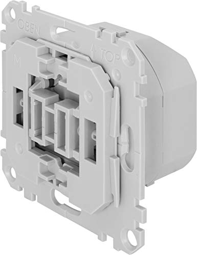 TechniSat Dimmer-Einsatz mit Flächenwippe (Unterputzdose, Z-Wave Plus, dimmen von Licht, kompatibel mit Gira Markenschaltern)