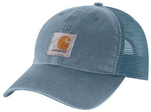 Carhartt, Herren Canvas Mesh Back Cap, Thundercloud, Einheitsgre