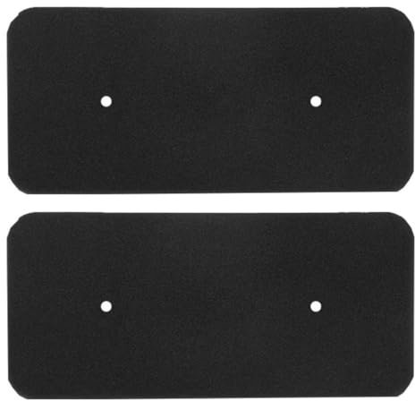 Filtres Sèche Linge Candy, 2 pièces Filtre Éponge, filtre à éponge Dryer pour condenseur, Tapis Filtrant, pour Sèche-linge à Pompe Chaleur et Séchoir à Condensation, noir