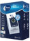 Electrolux E201SM s-bag Staubbeutel Classic Long Performance (Megapack, 12 Staubsaugerbeutel für dauerhaft hohe Saugleistung, optimale Filtration, Hygieneverschluss, 60% mehr Saugkraft, weiß)