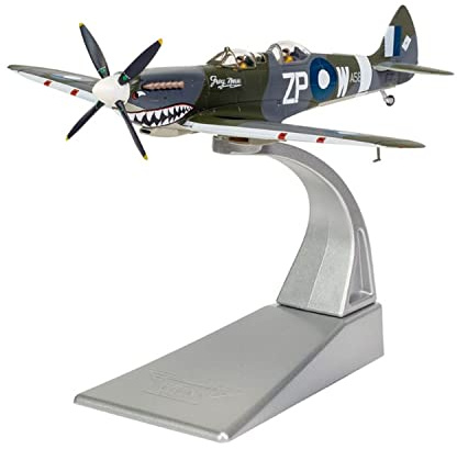 Corgi AA29201 Supermarine Spitfire T.9 'Grey Nurse' modell flygplan - formgjutna flygplan och flygplansmodeller för åldrarna 14+, formgjutna plan, leksaksflygplan - present till unga flygfans,