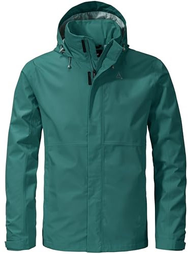 Schöffel Herren Jacket Gmund M Regen, Teal, 58 EU