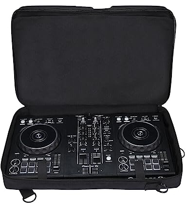 Meijunter Estuche de Almacenamiento del Controlador DJ Bolsa Mezcladora DJ Compatible con Pioneer DDJ-400/DDJ-FLX4/DDJ-SB3/Roland DJ-202