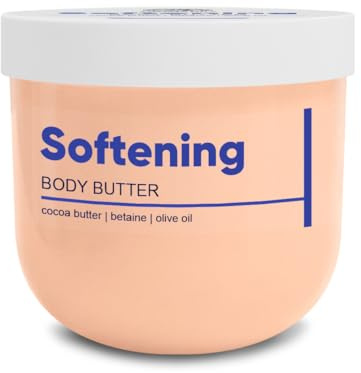 Manteca Corporal Emoliente 200 g - Crema con Manteca de Cacao y Aceite de Oliva - Cuidado de la Piel y de Manos - Corporal Hidratante y Nutritiva - Aroma de Vainilla - Belleza