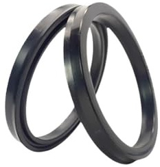 TC Retén del eje de aceite, Sello hidráulico radial de eje NBR tipo USH, diámetro interior 11,2-275 mm, copa en forma de U de un solo labio for vástago de pistón de eje de Buna de caucho de nitrilo(22