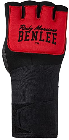 BENLEE Rocky Marciano Neoprenbandage Gelglo, Schwarz/Rot, M, 198033