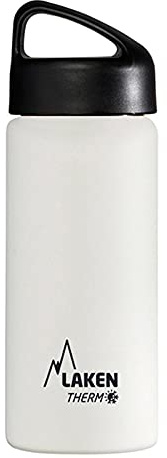 Botella Térmica de Acero inoxidable 18/8-0,5L - Blanco