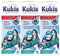 Kukident Kukis Zahnspangen-Reiniger - Tabs zur Reinigung von losen Zahnspangen - 3 x 60 Tabletten