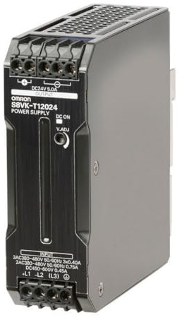 Omron fuentes alimentacion - Fuente alimentación trifasico 120w 5a 24v carril din