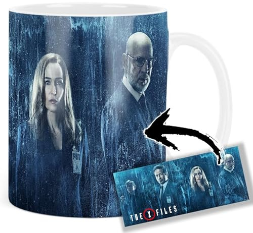 The X-Files David Duchovny Gillian Anderson Mulder Scully Tasse Ceramique Mug