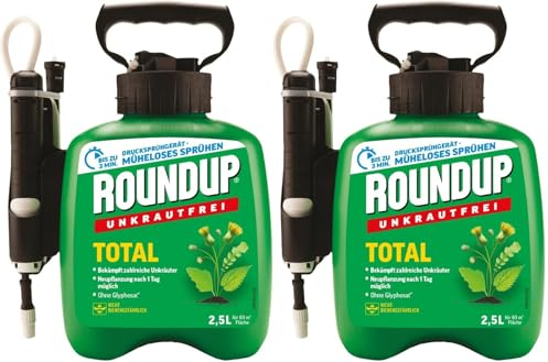 2 X 2,5L Roundup®Unkrautfrei Total