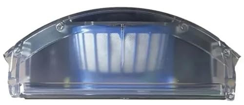 Caja de polvo compatible con iRobot Roomba serie 500 600 iRobot Roomba 595 614 620 650 652 671 675 680 690 Series Robot Aspirador Partes de repuesto, caja de polvo Accesorios de cubo de basura