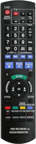 Telecomando di ricambio Panasonic per telecomando Panasonic Blu ray DVD Disc HDD registratore IR6 DMR-HWT130 DMR-HW120EBK DMR-HWT230 DMR-HWT230EB