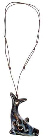 ibasenice Keramik-okarina Musikinstrument Chinesischen Stil Tragbar Für Anfänger Kleine Okarina Okarina Für Junge Mädchen Für Erwachsene