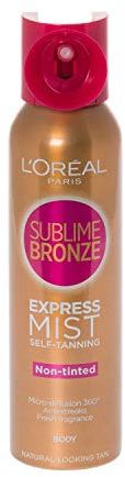 L'oréal paris, sublime bronze, express mist, body, 150 ml