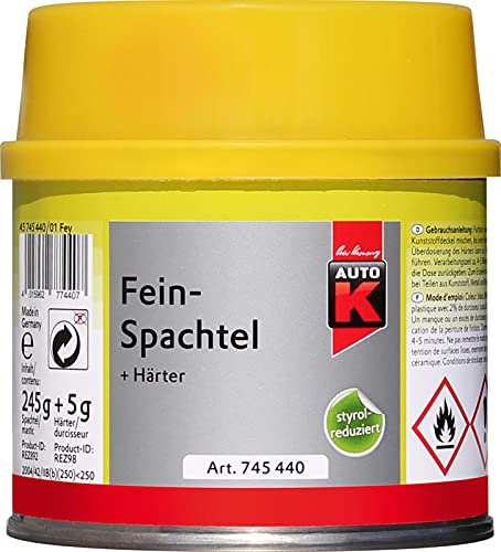 Auto K Mastic de Finition 250gr