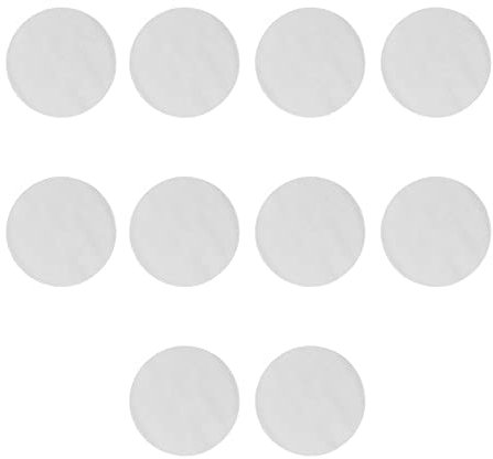 Silicone Steamer Mat Pad 10 pièces Rond Tapis de Cuisson en Maille,Tapis Patisserie,pour panier vapeur, cuisine, légumes, riz(30 cm de diamètre)