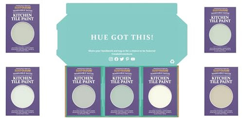 Rust-Oleum Kitchen Wall Tile Paint in Satin Finish – Fresh Greens Tester Box
