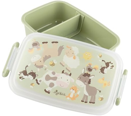 sigikid Brotdose Farm Kinder Lunchbox
