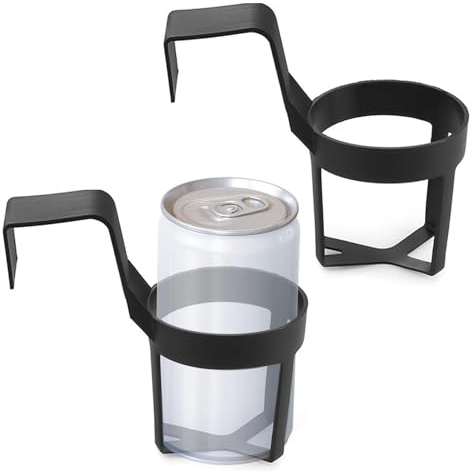 Car Cup Holder 2-Pack –Beverage Bottle Holders for Vehicles