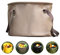 MORAINJAY 20L Faltbarer Eimer,Khaki Outdoor Faltschüssel|Falteimer|Waschbecken 10L/20L,Multifunktionaler Faltschale,Rund Tragbarer Eimer,Camping Eimer für Camping,Reisen im Wandern und Autowäsche