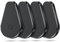 Hoxe Air Tag Smart Tracker, Schlüsselfinder KeyFinder, kompatibel mit Apple Wo ist, Bluetooth Smart Tag für Schlüssel/Koffer/Gepäck, lauter Piepton, Austauschbare Batterie, 4er-Pack (nur iOS)