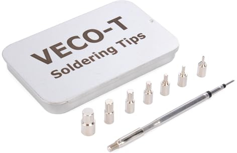 Heat Set Insert Tool,Soldering Iron Tips Come with Thread inserts M2 M2.5 M3 M4 M5 M6 M8,Compatibe with C245 Soldering iron,3D Printing Tools