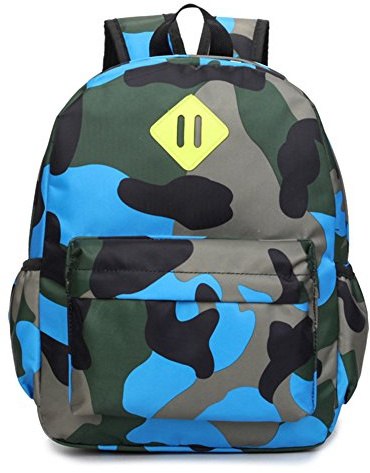 Estwell Boys Girls Backpack Primary Student School Bag Children Camouflage Shoulder Rucksack Travel Sports Daypack