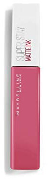 Maybelline New York – matter flüssiger Lippenstift – langer Halt – Superstay Matte Ink – Farbtönung: Inspirer (125), 5 ml