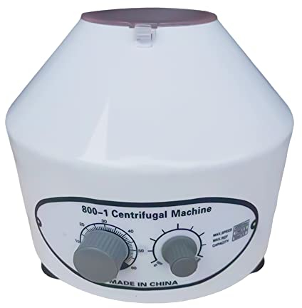 Centrifuge de laboratoire 800-1 4000 tr/min Petite centrifugeuse électrique de table avec vitesses réglables et minuteur Centrifugeuse de laboratoire 20 ml x 6 microcentrifugeuses de plasma sanguin