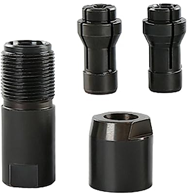 MagiDeal Winkelschleifer-Adapter, langlebig für Geradschleifer-Bohrfutter, Multitool-Passform, vielseitig einsetzbar, universelles M10-Gewinde zum Polieren, 6mm+3mm