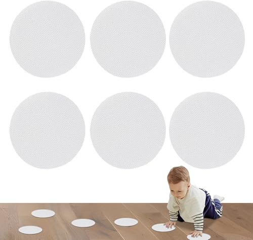 JIEBWCHA Pegatinas antideslizantes para el suelo de ducha, 6 unidades, pegatinas antideslizantes para ducha, autoadhesivas, para escaleras, baño y cocina