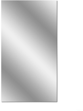 Adesivo da Parete Specchio 60x200cm DIY in Acrilico Riflettente, Pellicola Decorativa Autoadesiva Rimovibile per Soggiorno, Camera da Letto, Bagno, Cucina, Porte, Soffitti
