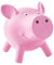 Bullyland 62100 - Spardose für Kinder, rosa Schwein, ein tolles Geschenk für Jungen und Mädchen, ideal zum Sparen und fürs Taschengeld