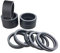 PLATT Fahrrad Ahead Vorbau Spacer Karbon MTB Rennrad Distanzscheiben Headset Spacer 1/8 (10 pcs),Matt