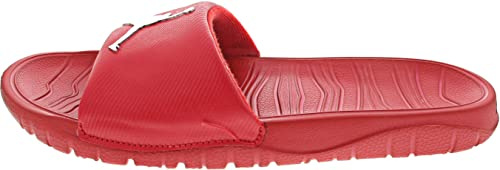 Nike Jordan Break Slide, Chaussures de Basket Homme, University Rouge/Argent Métallique, 44 EU
