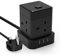 Cube Extension Lead with USB Baykul 4M Power Strip with 3 USB Slots (5V/2.4A) 4 Way Multi Plug with Switch Black Extension Cord Cable with Overload Potection for Home Office Travel Dorm
