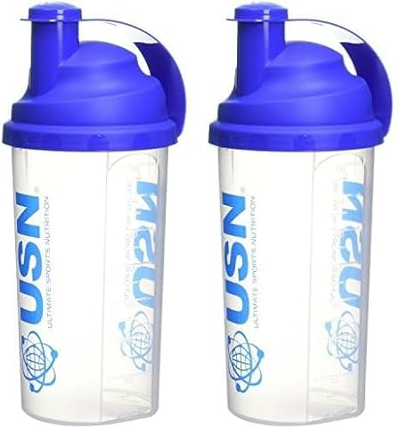 USN Protein Shaker, 700 ml (Pack of 2)