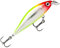 Rapala X-Light Minnow Angelköder, Größe: 5 cm/4 g, sinkender Süßwasserköder, Schwimmtiefe: 0,6–0,9 m, Angelgerät aus Kunststoff, Clown CLN