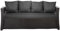 Setgarden® Bankauflage - Outdoor sitzkissen für Gartenbank für polyrattan- Polster Auflage Outdoor - Bankpolster Auflage für Hollywoodschaukel Rattan Sitzbank (Anthrazit, 180x60x50cm)