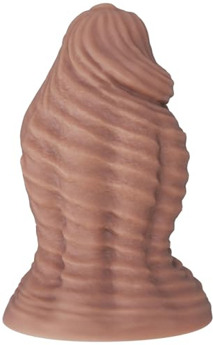 17.2cm Butt Plug Epais Godemiché Massif pour la Formation Anal, 8.7cm de diamètre XXL Cône Anal Double Densité Godemiché Anal avec Ventouse Grand Plug Anal Stretcher Sex Toy pour Femmes Hommes Mastur