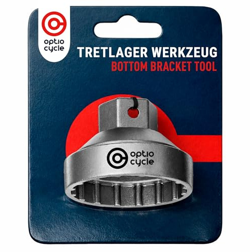 Optio Cycle Chiave Movimento Centrale – Chiave Center Lock a 16 Denti per Sistemi MegaEvo, Wheels Manufacturing T47 & PF30 | Estrattore Movimento Centrale Bici & Bottom Bracket Tool