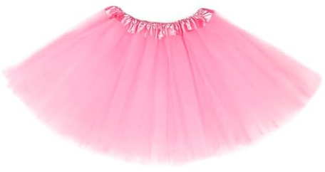OIXYEY Gonna Tulle Donna Elastico, Gonna Rosa Classica, Ideale Per Feste In Maschera E Danza Classica.